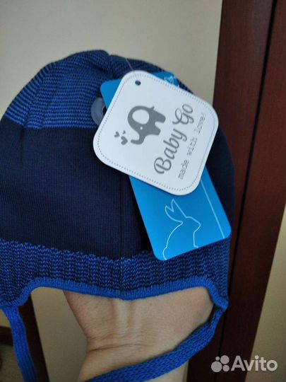 Новая шапка для младенца р. 42