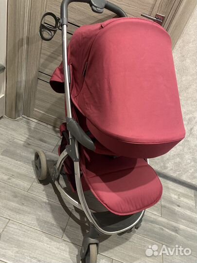 Коляска прогулочная Babyton Cosmo red