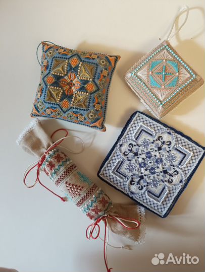 Елочные игрушки ручной работы