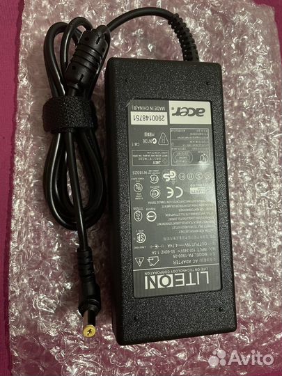 Блок питания для ноутбука acer