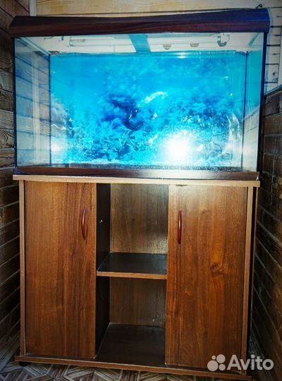 Аквариум для рыб с тумбой
