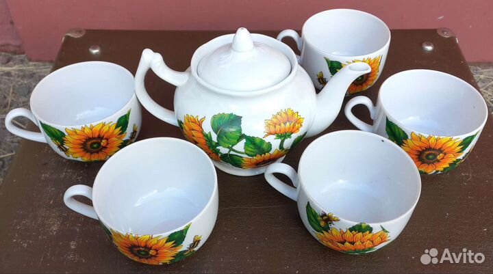 Чайный сервиз вербилки СССР