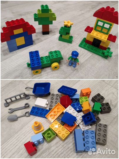Конструктор lego duplo, оригинал, 2 набора