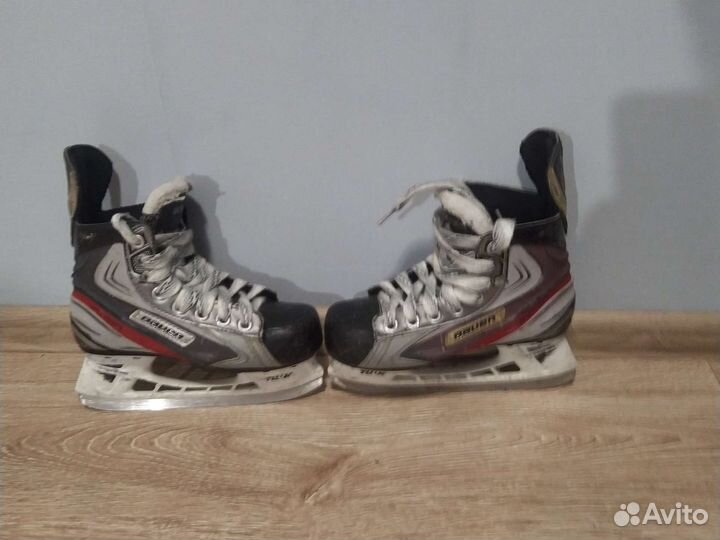 Хоккейные коньки bauer 33 размер