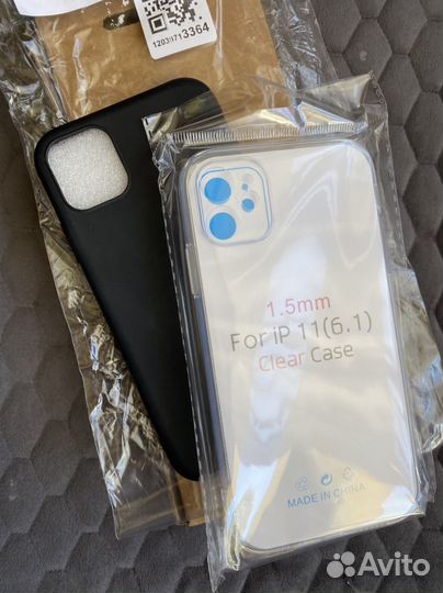 Чехол на iPhone 11 (2шт)