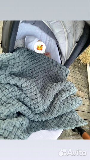 Плюшевые пледы для малышей в коляску, кроватку