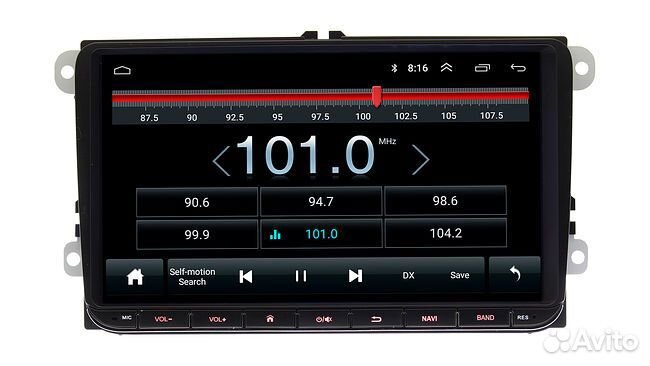 Магнитола VW, Skoda, Seat Parafar android