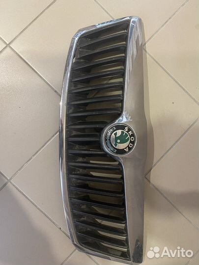 Решетка радиатора skoda octavia а5