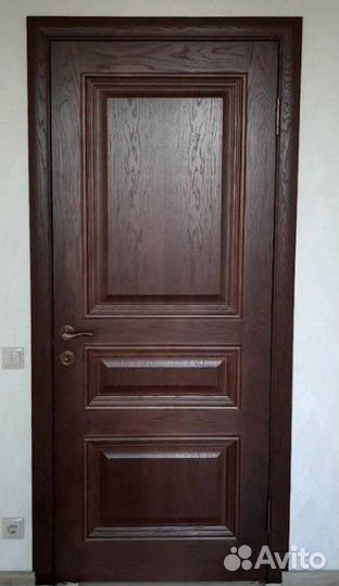 Межкомнатные двери натуральный шпон