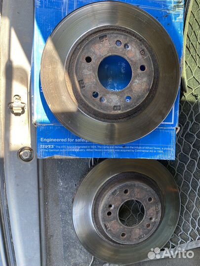 Тормозные диски hyundai santa fe