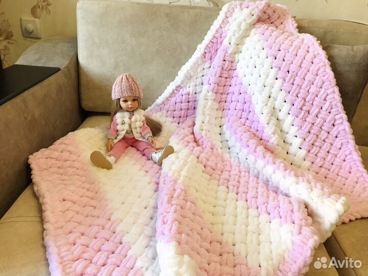Плед детский плюшевый, покрывало