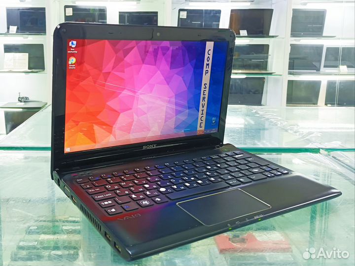 Нетбук Sony Vaio 2 ядра 4gb SSD