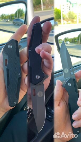 Нож складной сталь D2