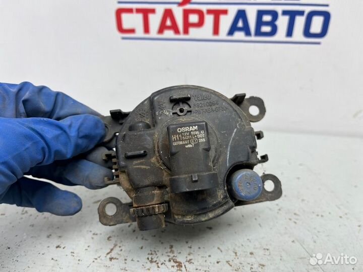 Фонарь противотуманный левый Renault Megane Ii