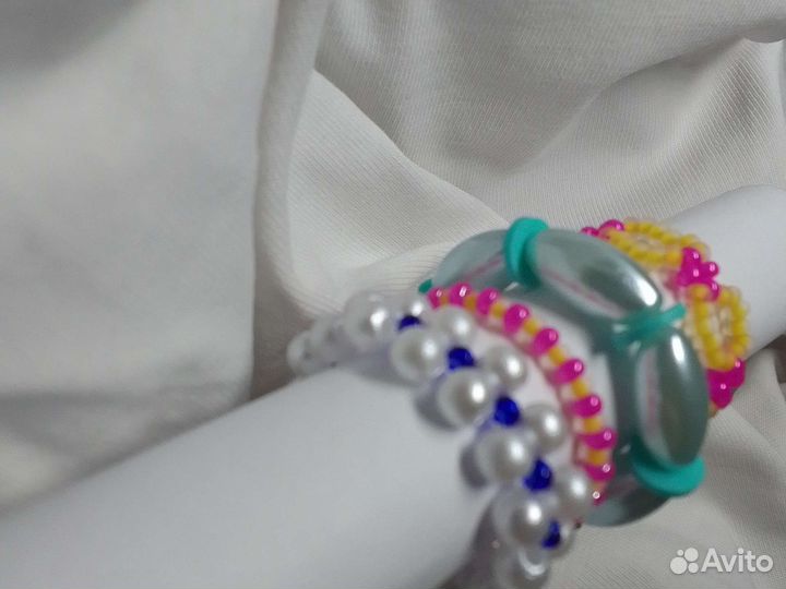 Кольцо из бисера