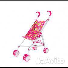 Прогулочная коляска-трость для кукол