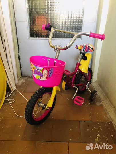 Велосипед детский барби