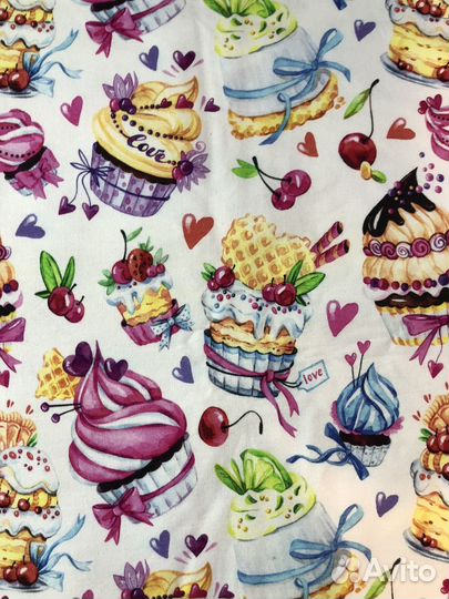 Ткань трикотаж футер