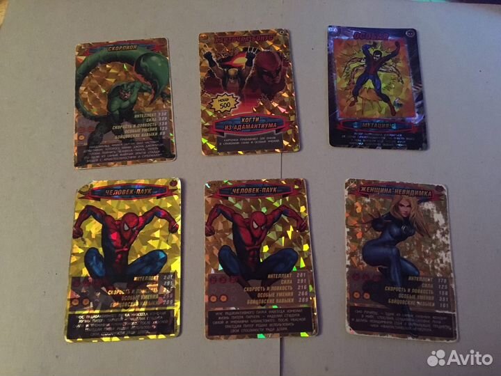 Ср карточки человек-паук
