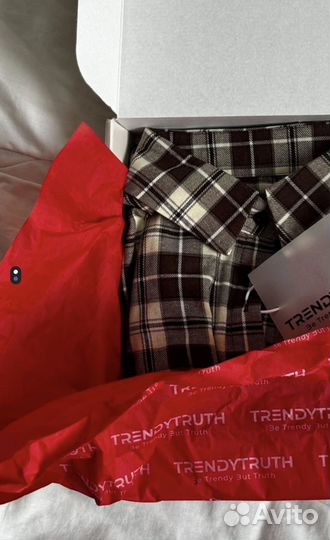 Рубашка в клетку новая