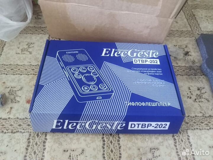 Тифлофлешплеер ElecGeste dtbp 202