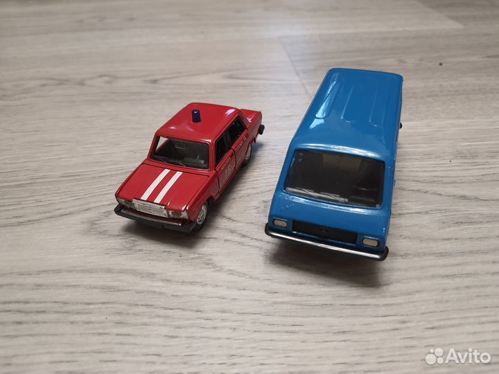 Ваз и раф 1:43