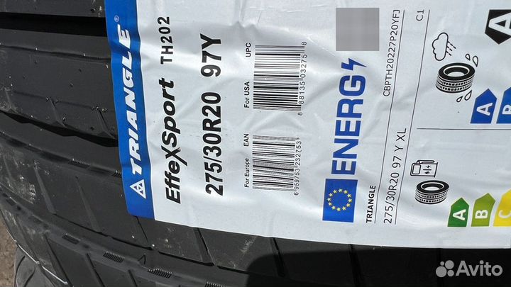 Triangle EffeXSport TH202 245/35 R20 и 275/30 R20