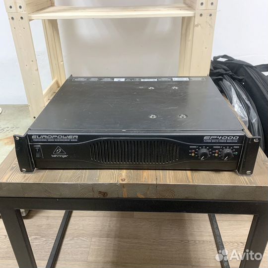 Усилитель Behringer EP4000, колонки JBL JRX-125