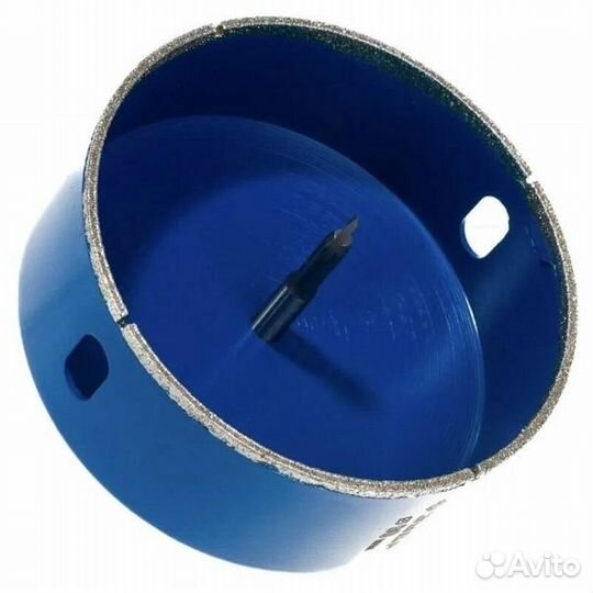 Коронка алмазная, d68 мм, зерно Р 60, зубр