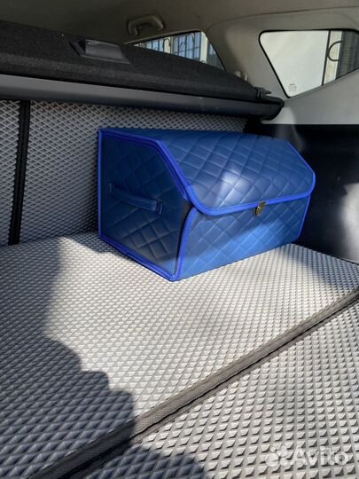 Саквояж синий 50см