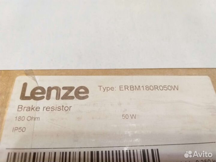 Тормозной резистор lenze erbs / erbm