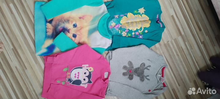 2 пакета вещей для девочки 92,98