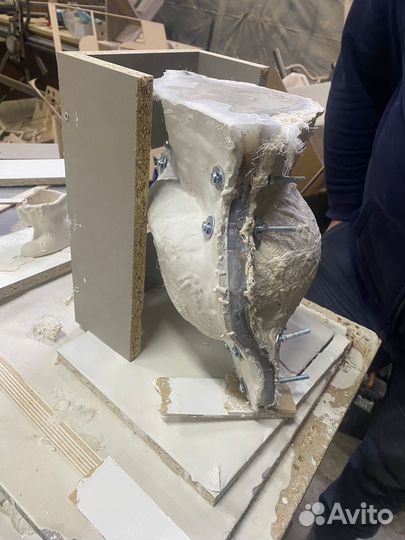 Силиконовая форма молд кот конфетница