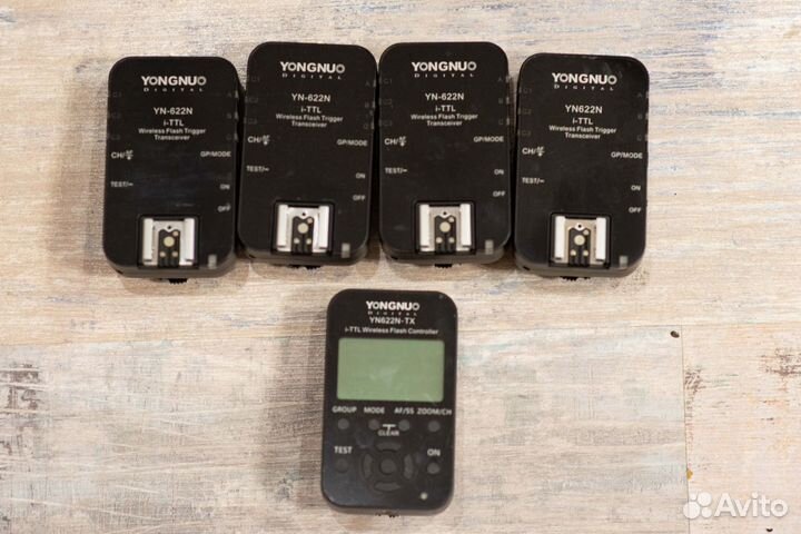 Радиосинхронизаторы Yongnuo YN-622N для Nikon