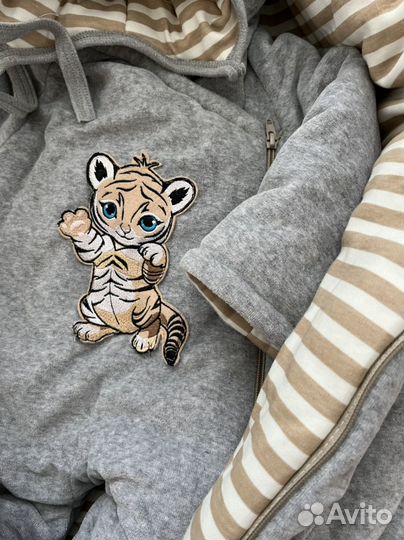 Конверт одеяло на выписку зима