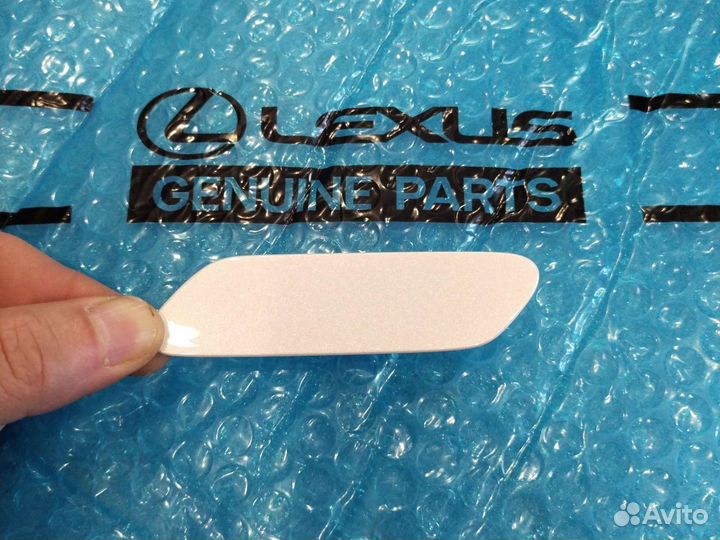 Крышка форсунки Lexus Rx (4) левая белая 2015-2019