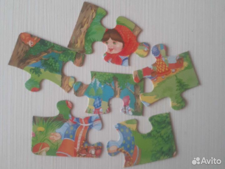 Книга пазл Маша и медведь