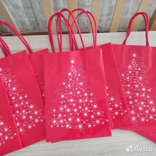 Пакет подарочный новогодний
