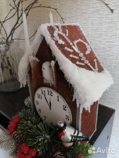 Новогодний декор. Поделка в садик или в школу