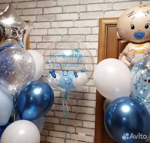 Шары на выписку