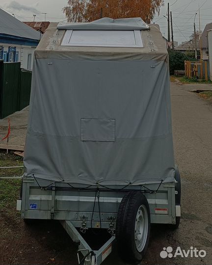 Прицеп легковой двухосный дом на колесах бу