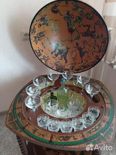 Глобус бар напольный