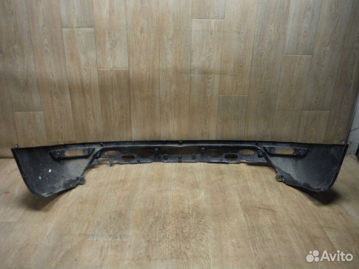 Юбка заднего бампера Geely Atlas 2017