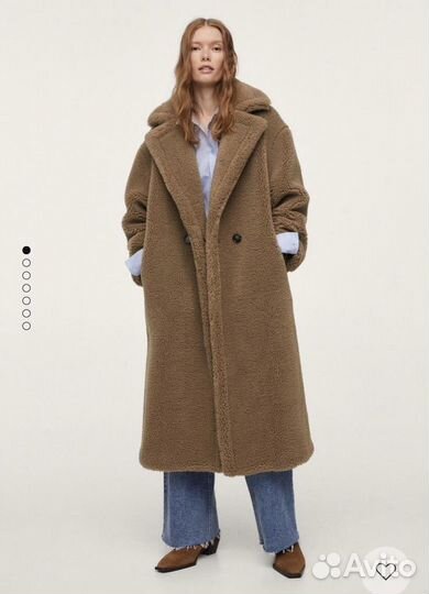 Шуба тедди mango