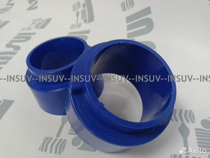 Проставки под задние пружины +50мм Нива полиуретан