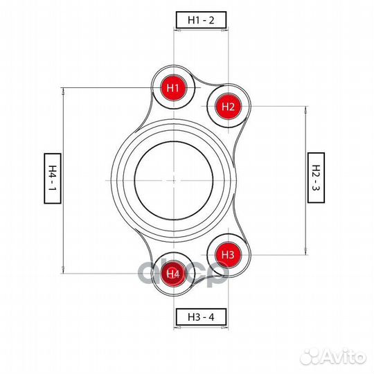 Cbks-7 Опора шаровая перед прав/лев CB024