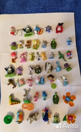 Киндер, Растишка, Чупа чупс и другие пакетами