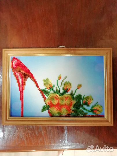 Картины вышитые бисером