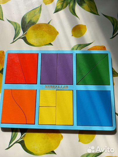 Магнитная мозайка, Квадраты никитина