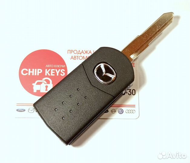 Ключ зажигания Mazda 3 / 6 / Оригинальный. Visteon